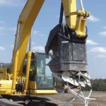 demolition magnet grapple grappler hydraulic attachment rent buy sell lease