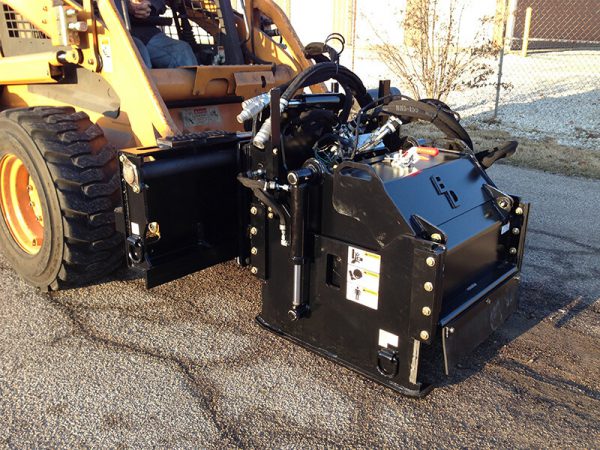 Cold Planer road asphalt refinishing hydraulic attachment