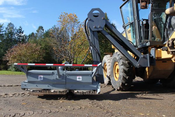 brush cutter spreader attachment mulcher hydraulic attachments gilbert dealer in manitoba and saskatchewan