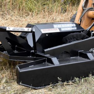 extreme duty skid steer brushcutter