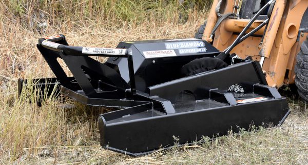 extreme duty skid steer brushcutter