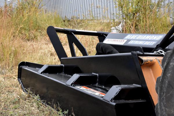 extreme duty skid steer brushcutter