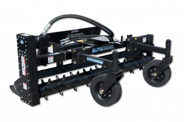 rent buy lease hydraulic rake attachment blue diamond dealer in Winnipeg