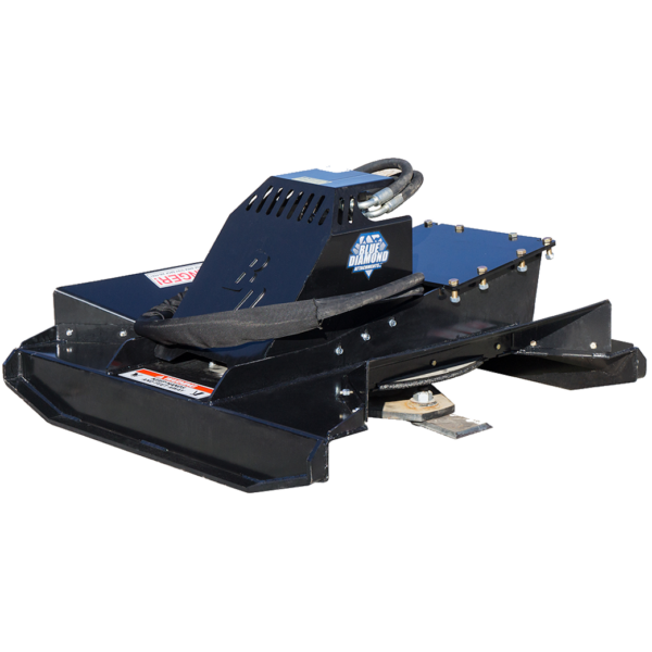 blue diamond severe duty mini excavator brush mower