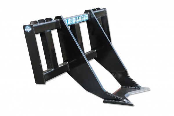 skid steer tree grubber remover attachment blue diamond skid-steer