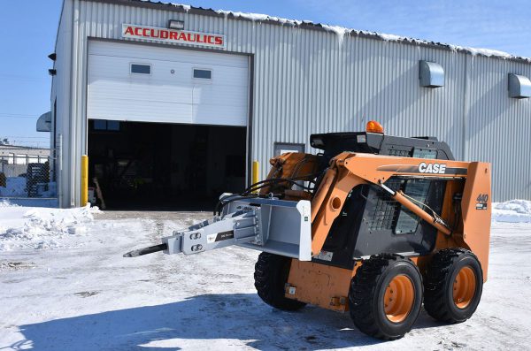 skid steer breaker attachment - impact breaker on case winter activities