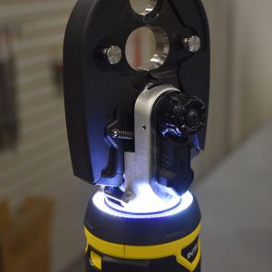 Stanley Battery Powered Crimper closed head illuminated