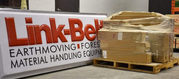 linkbelt parts for excavator on sale
