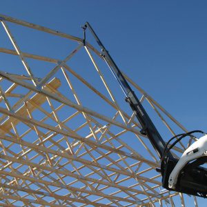 building teleboom skid steer