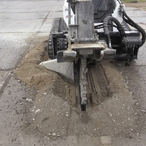 hydraulic rock saw heavy duty attachment