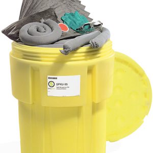95 gallon oil spill cleanup kit drum