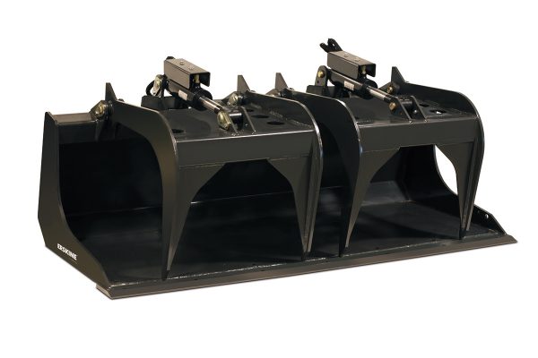 grapple bucket for skid steers by erskine