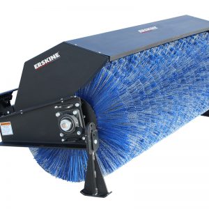 skid steer attachment broom street cleaning blue diamond broom