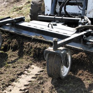 deep soil rake conditioner skid steer attachment