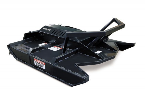 heavy duty brush cutter mower studio shot