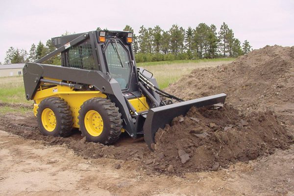 erskine dozer blade for skid steer