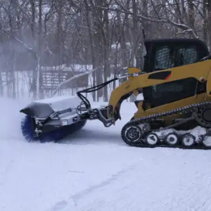 skid steer sweeper broom winnipeg