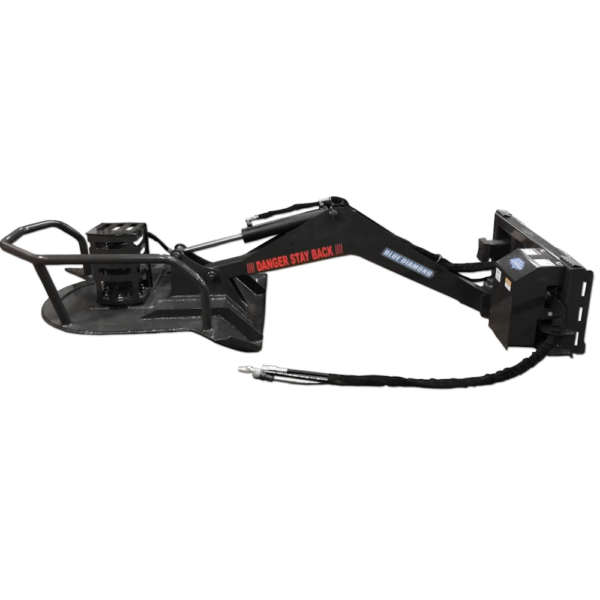 blue diamond swing arm skid steer attachment