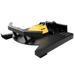 erskine rotary brush mower skid steer attachment