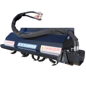 Blue Diamond Mini Skid Steer Rototiller